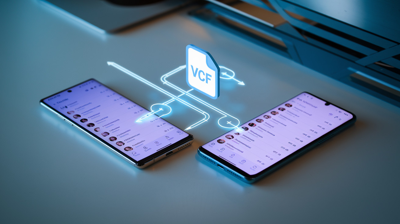 Part 4. How to Transfer Contacts from Android to Android via a VCF file